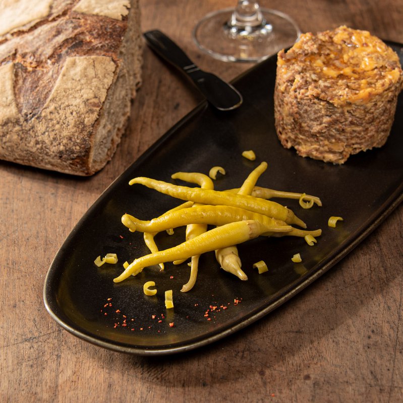 Landpostej med foie gras 190g