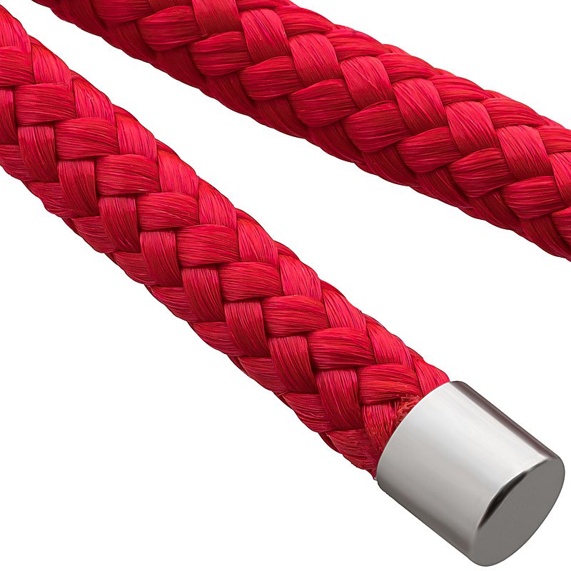 Sleutelhanger \ "Knoop \" "" "- ROOD" ""