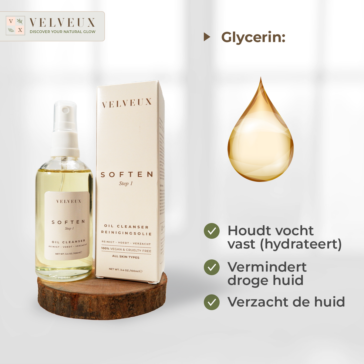 Adoucissant - Huile Nettoyante - 100ML