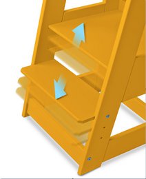 tiSsi® Lernturm FELIX Buche sunflower GELB