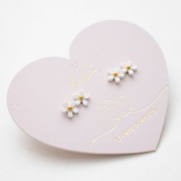 Duo Earrings - Soul Mates - Milk Flowers
