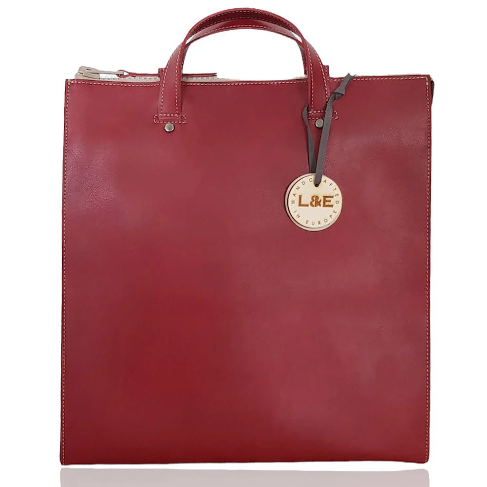 Deep Red (Grainy Vegetarian Leather)