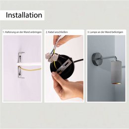 Betoniq wall light "Donoma 90" 1 lamp