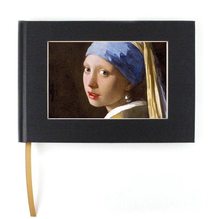 Sketchbook with insert for postcard, horizontal