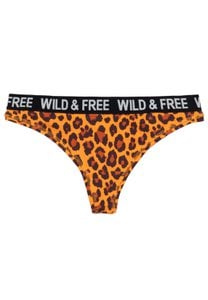 Tanga 'Wild & Free' in Leo