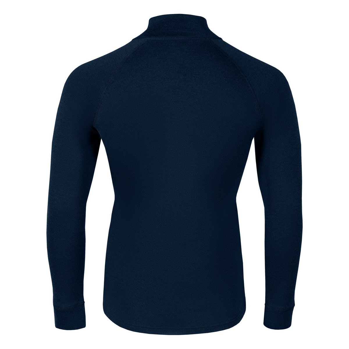 Men's Merino 250 Zip neck top 250gsm Dark blue