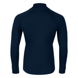 Men's Merino 250 Zip neck top 250gsm Dark blue