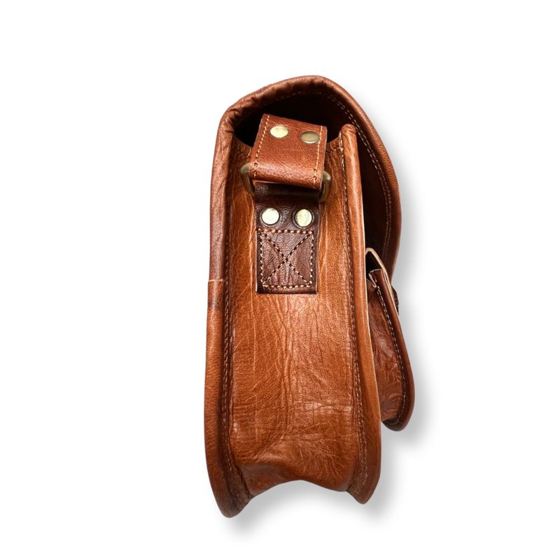 PRIYA genuine goatskin leather shoulder bag