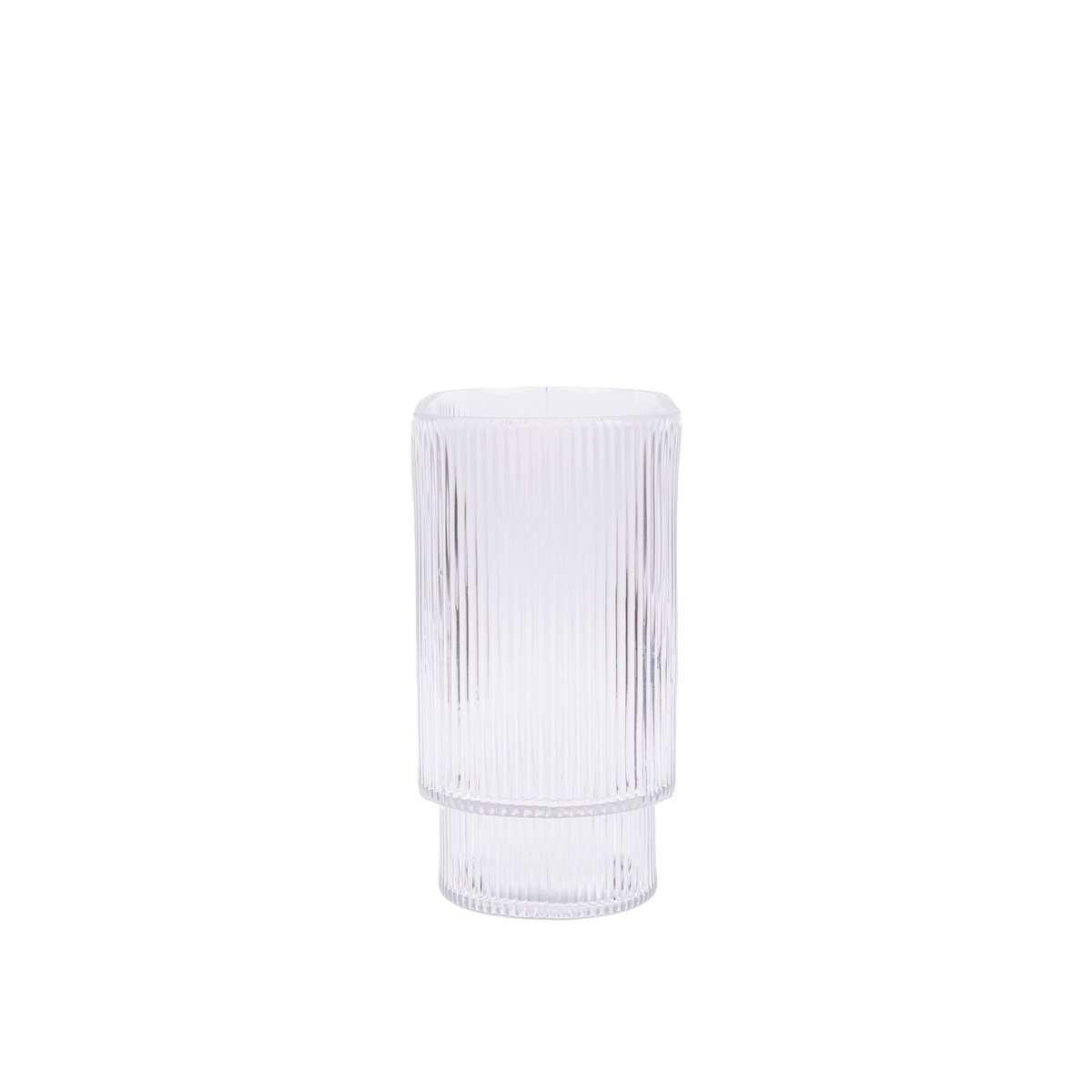MIST SERIES OVAL CLEAR VASE