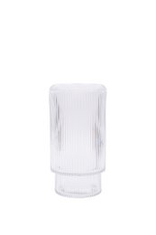 MIST SERIES OVAL CLEAR VASE