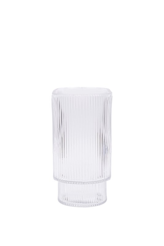 MIST SERIES OVAL CLEAR VASE