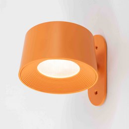 Schreibtischlampe Design LED auf Batterie weiß, mit Wandmontage