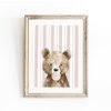 Bär Kaugummi Poster, Waldtiere Poster, Bär Druck, süßes Bär Poster, Mädchenzimmer Poster, Mädchen Kinderzimmer Kunstdruck, Mädchenzimmer
