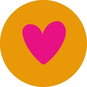 Heart pink
