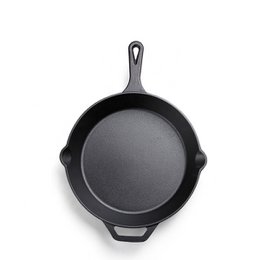 Bratpfanne aus Gusseisen – 30 cm inklusive Deckel