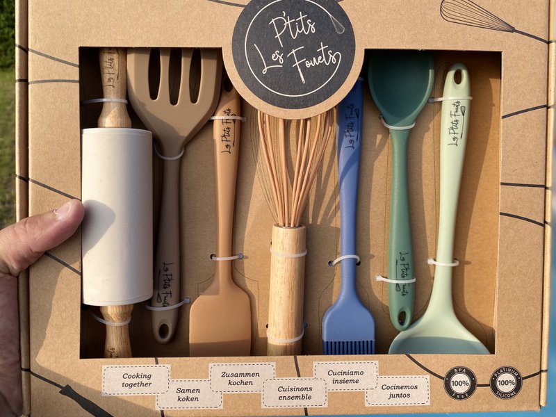 Children's kitchen utensil set - New colors