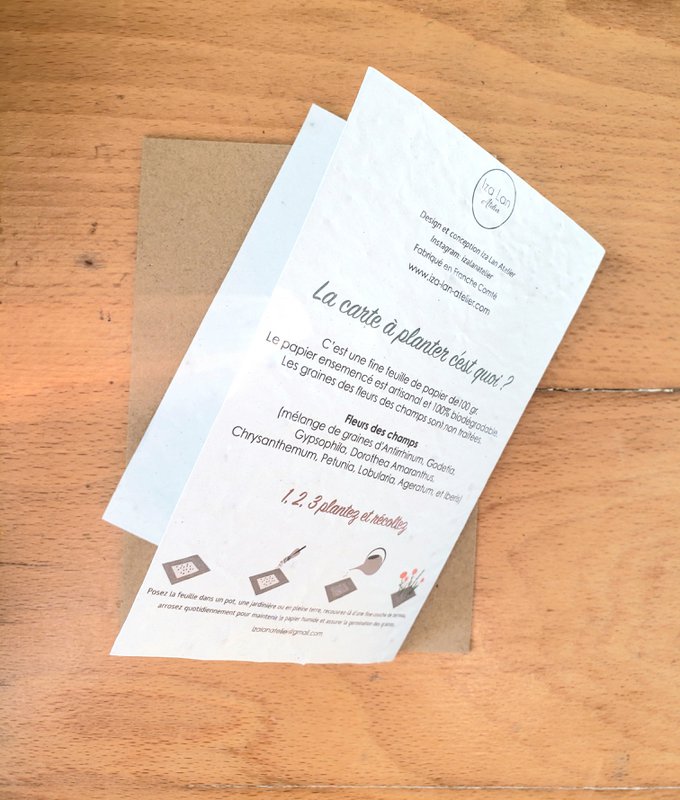 Karta do sadzenia z okazji urodzin korona miedź i kwiaty