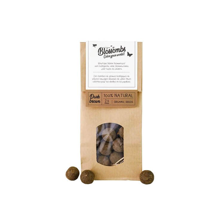 Kraft Bag 10 Pieces Seed Bomb