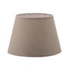 Home Sweet Home Largo ovale stoffen lampenkap - taupe