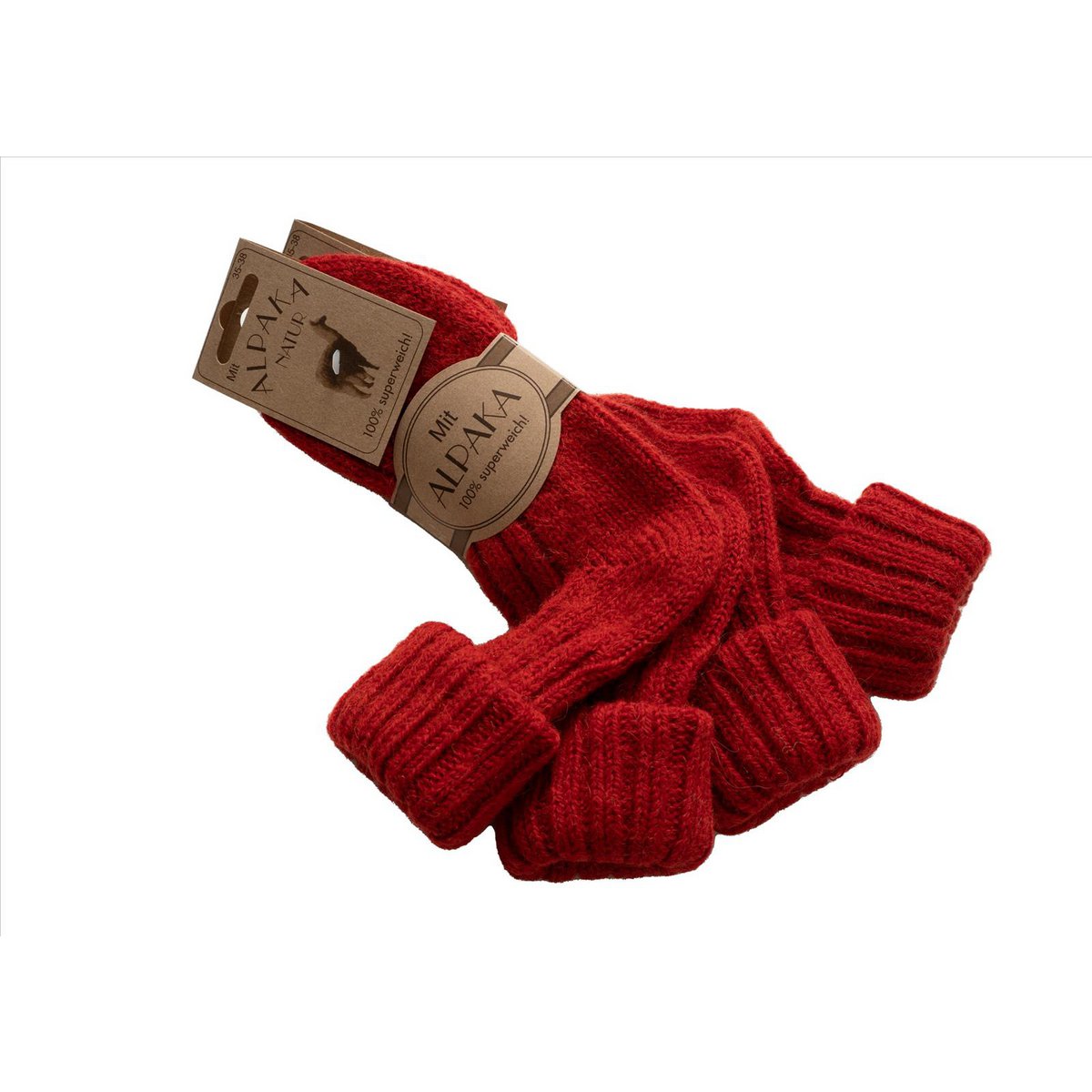 2 paires de chaussettes alpaca colorées "couleur"