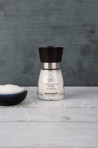 Unraffiniertes Meersalz in wiederverwendbarer Mühle 180gr.