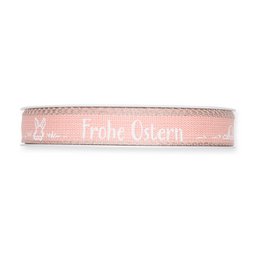 "Happy Easter" printed ribbon