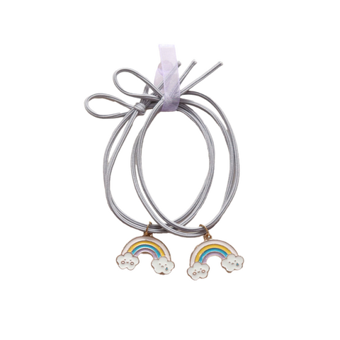 Elastische Armbänder - Regenbogen