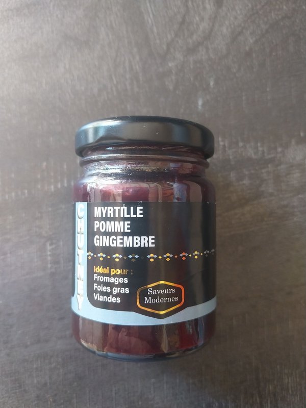 Chutney de arándanos y jengibre