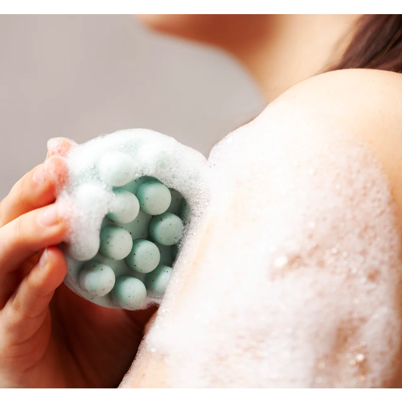 Essensias Body Scrub - mydło do masażu, Fiołki z pestkami winogron