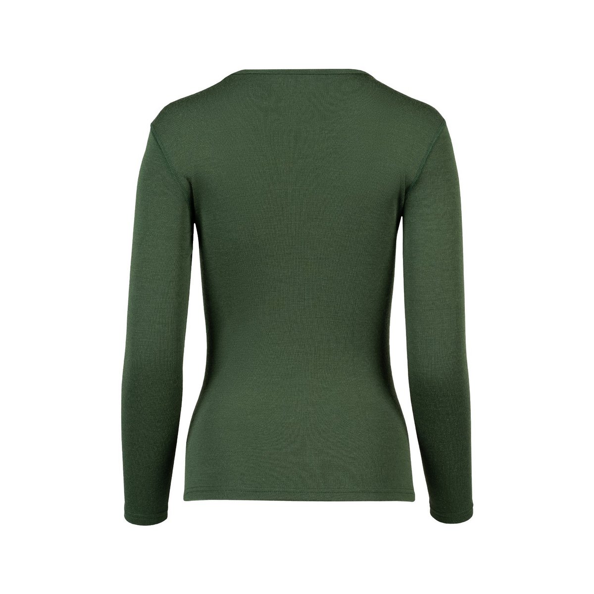 Camiseta térmica de manga larga 250 para mujer verde oscuro