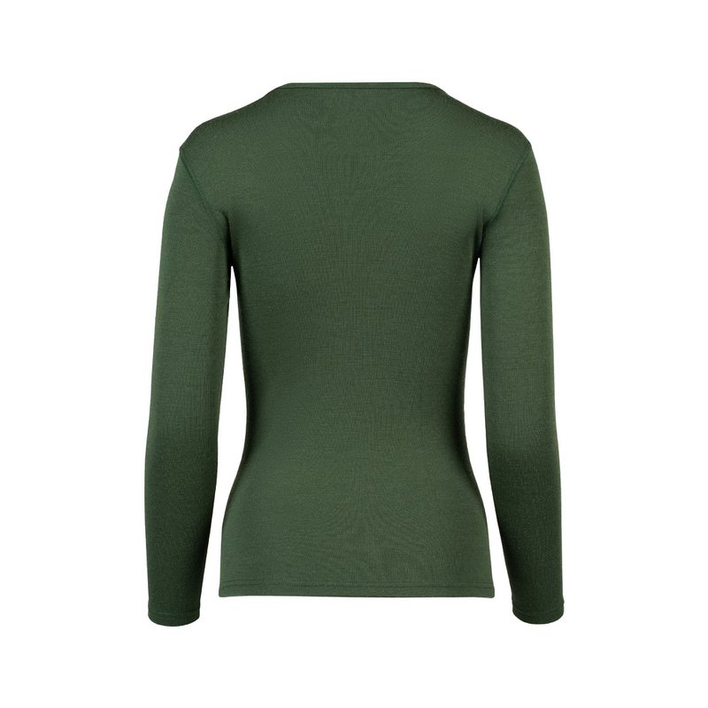 Maglia termica a maniche lunghe 250 da donna verde scuro
