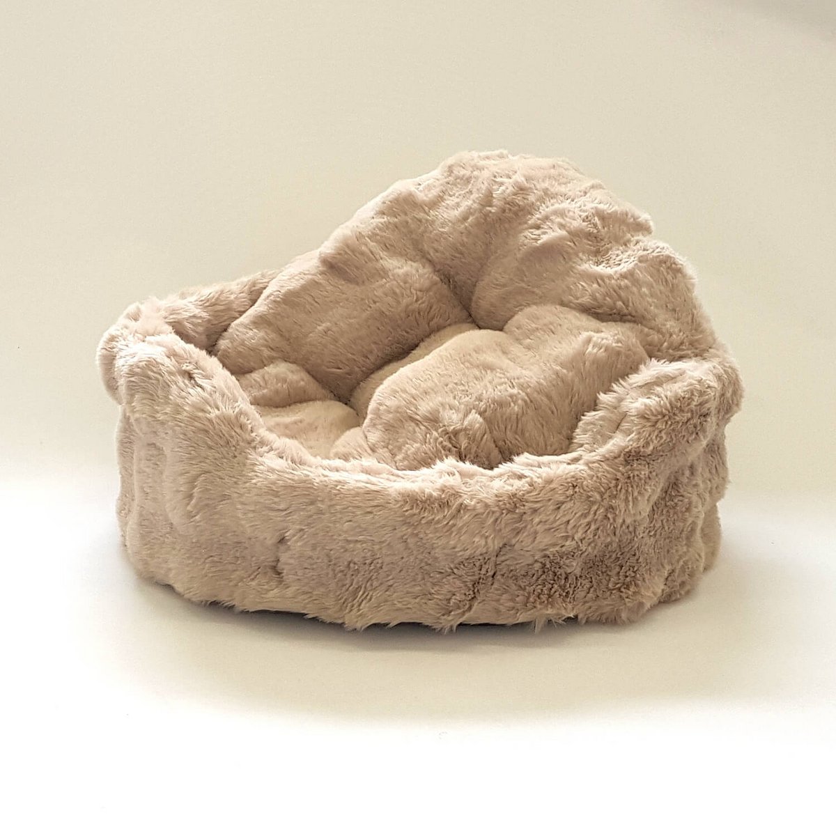 Hundekörbchen Nomi Kunstfell gravel