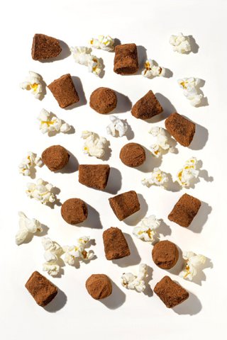 Popcorn Chocolate Truffles - bulk