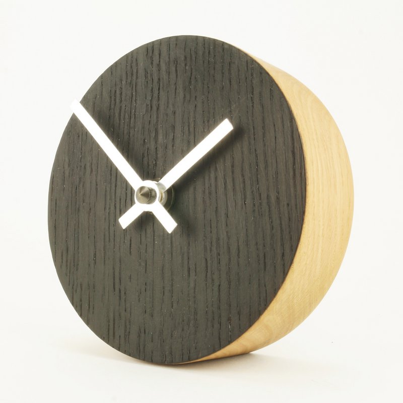 Table Clock Minimal Carbo
