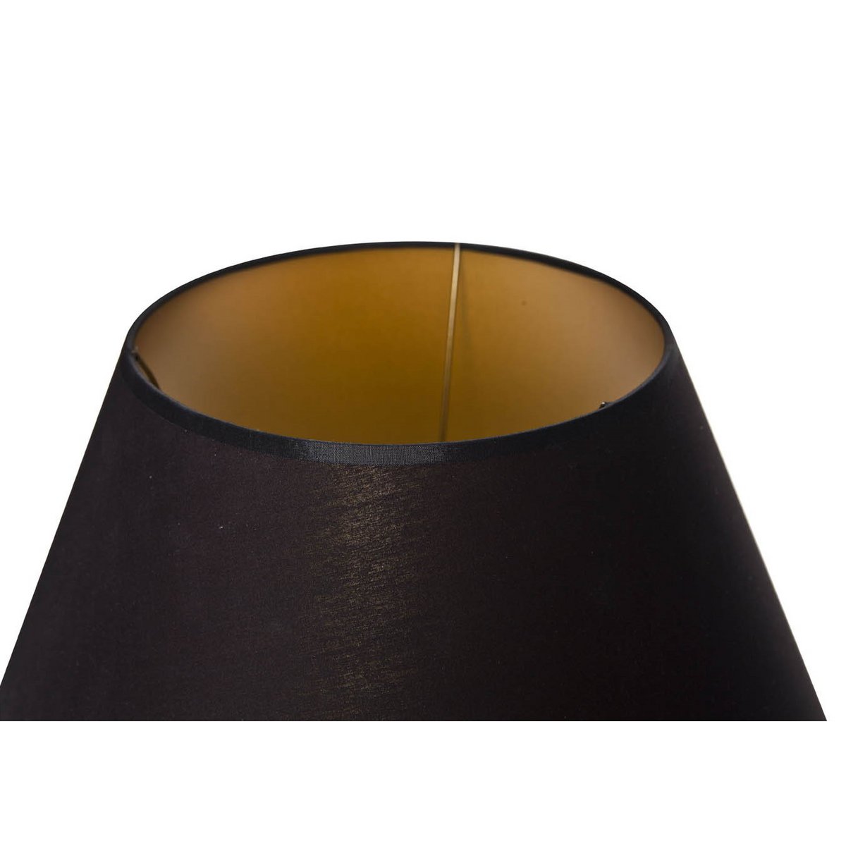 Table lamp glass green bulbous with lampshade glass lamp