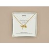 Ketting rock, brave wings, zilver of goud stainless steel