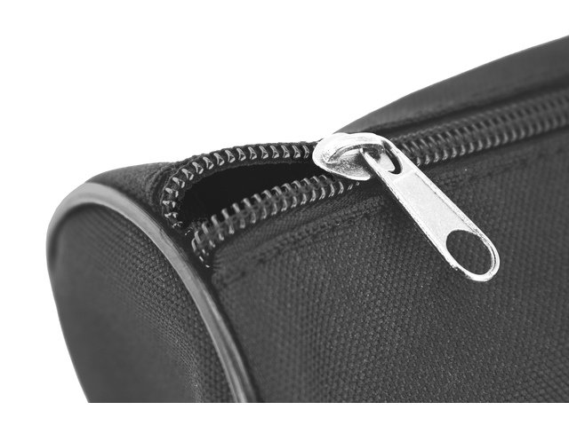 Trousse à stylo Kangaro ronde 20x8,5cm gris foncé
