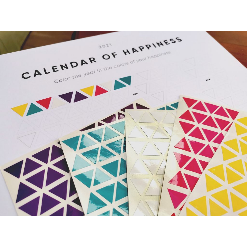 2022 Calendar of Happiness