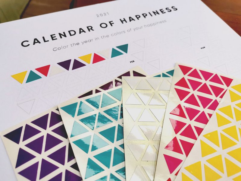 2022 Calendar of Happiness
