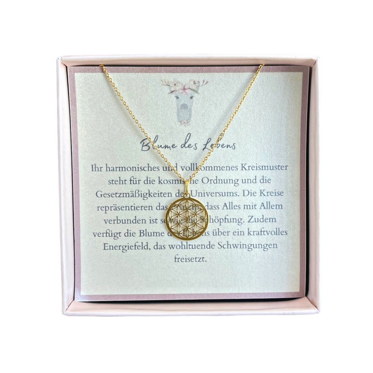 Collar flor de la vida 925