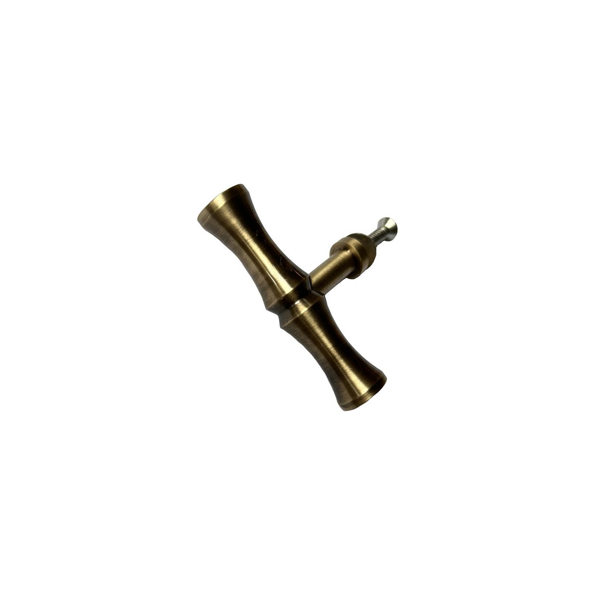 Bamboo brass grabbed T-bar