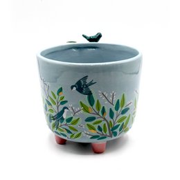 Secret Garden Bird Planter
