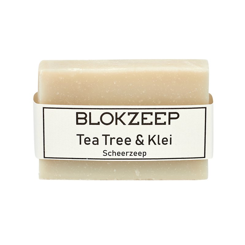 Sapone da Barba Naturale - Tea Tree & Argilla (100gr)