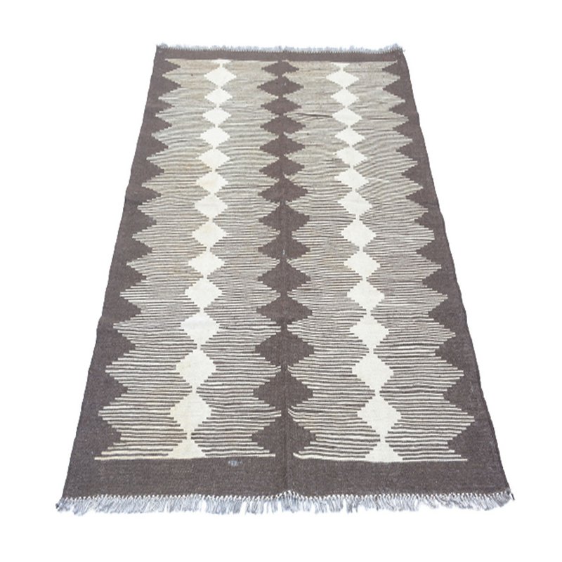 Alfombra Kilim moderna cielo pálido