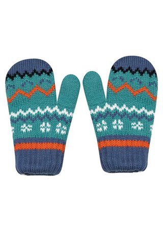 Gloves - 30% wool AVERARDO - GREEN