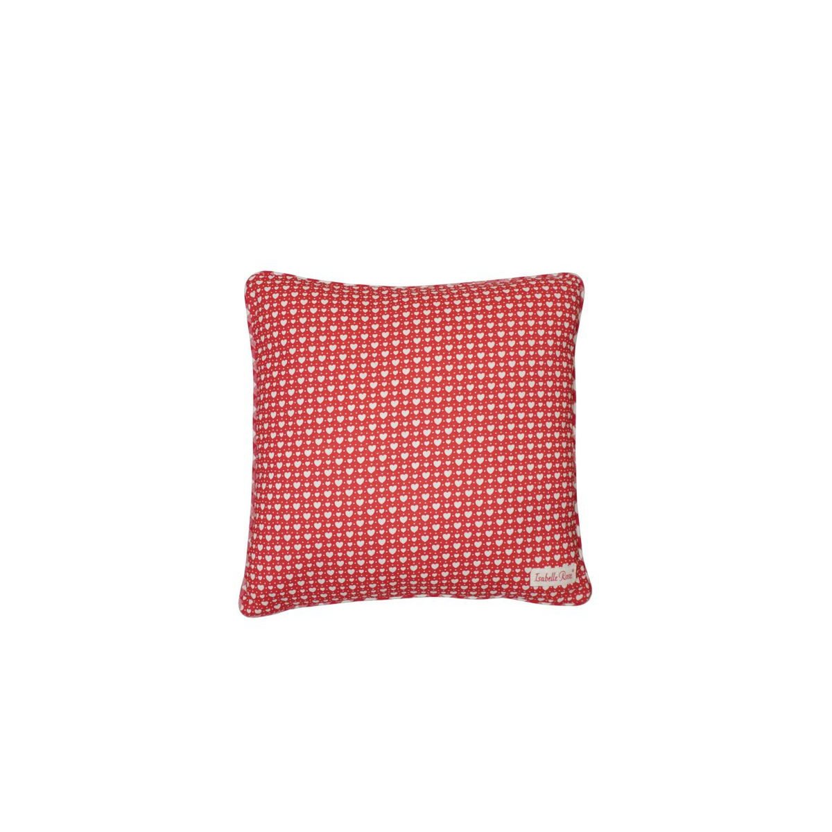 Cuscino rosso con imbottitura LOVE 40x40 cm