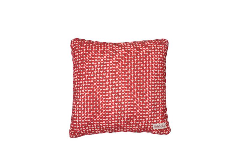 Cuscino rosso con imbottitura LOVE 40x40 cm
