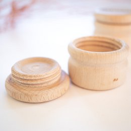 Storage box for milk teeth + lock of hair (SET)