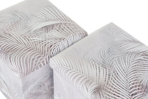 CAJA PLEGABLE PU 34X34X34 TROPICAL 2 SURT. LD193802