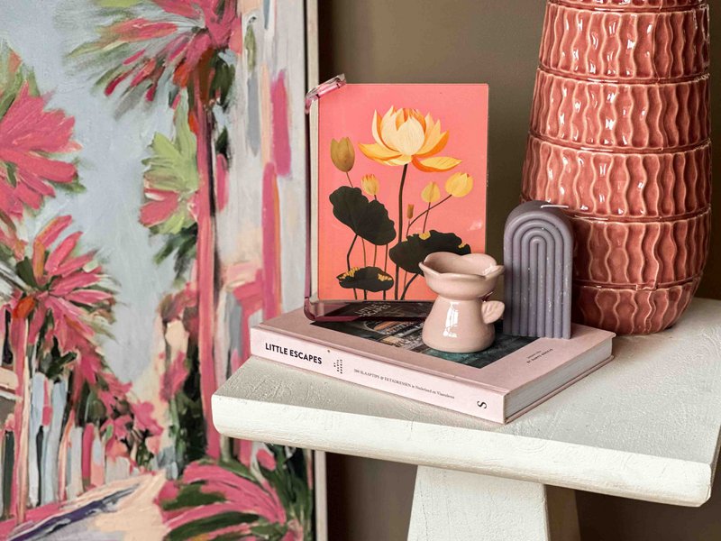 Photo frame Optic pink